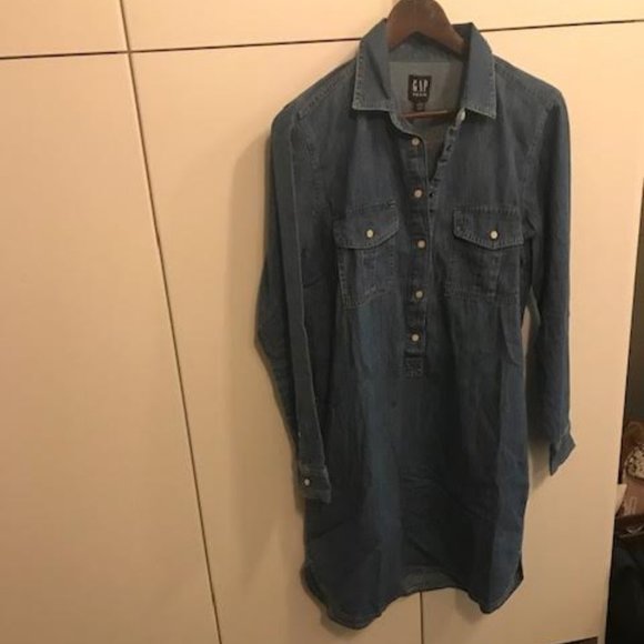 Denim Mini Dress from the Gap - Picture 1 of 2